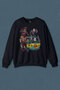 Navy Blue Sweatshirt Horror Movie Halloween Chucky Freddy Witches Movie Film Cinema Printed Unisex Swe