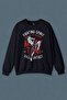 Navy Blue Sweatshirt Muay Thai Fight The Art Of Fighting Fighting Printed Sweat