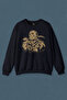 Navy Blue Sweatshirt Jason 13Friday Horror Movie Friday Printed Unisex Sweat