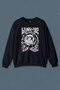 Navy Blue Sweatshirt Blink 182 Punk 20 Years Twenties Rock Music Music Printed Unisex Sweat