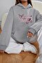 -Women's Sweatshirt Printed Hodies Compact Fabric (Cotton Inside)