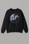 Unisex Black Sweatshirt Anime Kuroshıtsuji Book Of The Atlantic Black Butler Printed Sweat