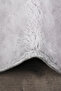Bubble Gray Large Size 2-Piece Bath Mat Set for Bathrooms Non-Slip Base Washable Toilet Seat Set - 8