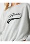 Printed Crew Neck Sports Sweatshirt - 5