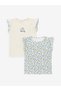 Lcw Kids Crew Neck Sleeveless Floral Baby Girl Blouse 2-Piece Set (S4)