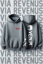 Ufc Front and Back Printed Unisex Hooded Sweatshirt