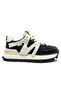121230019 Emily Sneaker Unisex Leather Sports Shoes Black - 3