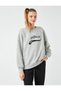 Printed Crew Neck Sports Sweatshirt - 3