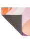 Kemal Collection Pink Orange Tones Abstract Wavy Patterned Woven Base Modern Decorative Carpet 40 - 5