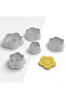 Daisy Flower Shaped Polymer Clay Cutting Mold, Earring Mold, Jewelry Molds, 5 Size, No:1033 - 2