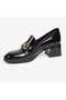 59171 Women's Black Patent Leather Genuine Leather Casual Shoes - 3