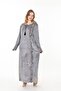 Women's Winter Velvet Dress - 8