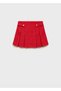 Tweed Pleated Skirt - 3