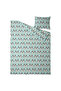BLÅVINGAD أزرق فاتح 150x200/50x60 سم طقم سرير للأطفال بدون مطاط بنمط حيوانات - 3