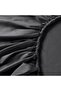 sheet with elastic band, dark gray, 140x200 cm - 4
