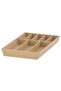 Uppdatera Fork, Spoon, Knife Holder, Bamboo, 32x50 Cm