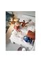 Barndröm White-Pink 150x200/50x60 Cm Children's Duvet Set Without Rubber White Cotton/Without Sheet - 5