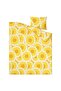 Kransmalva Single Bed Sheet Set, Yellow, 150X200/50X60 cm