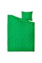 طقم سرير أطفال BLÅSKATA أخضر مقاس 150x200/50x60 سم - 4