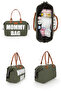 Mother Baby Care Backpack with Strap Attachment and Mommy Bag Shoulder Bag Set of 2 with Keychain Gift - 8