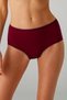 Women's 3-Piece Economical Pack V223923 Chain Stripe Lace Cotton Combed Cotton High Waist Bato Panties - 2