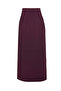 Plum Pencil Skirt
