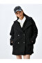 Women's Black Coat 5Wal00056Iw - 2