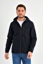 Polar Waterproof Softshell Fabric Hooded Coat with Zipper Inside (E24-Mnt-01) - 3