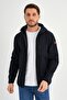 Polar Waterproof Softshell Fabric Hooded Coat with Zipper Inside (E24-Mnt-01)