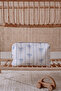 100% Cotton Muslin Care Bag - Ribbon / Blue - 2