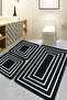 Wale Black Set of 3 Bath Mats