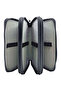 XL Jumbo Astronaut Model Pencil Case Organizer Pen Box 3 Compartments Pen Holder Black - 5