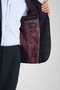 Plaid Pattern Mono Neck Slim Fit Blazer Single Jacket - 4