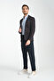 Takiro Men's Light Brown Stretching Fabric Slim Fit Mono Collar Sports Blazer Jacket - 6