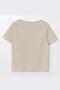 Girl's Camisole Tshirt Beige - Font - 2