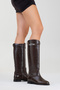 Yoko Brown Skin Women's Boots - 7