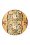 Green Yellow Themed Floral Flower Patterned Creative Modern Decorative Carpet 3486 - 2