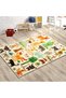 Dido 2 Collection Children's Carpet Theme Mixed Animal and Tree Patterned Modern Decorative Rug 3226 - 2