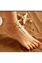 Gold Color Chain Bead Foot Shahmeran to Complete Your Elegance