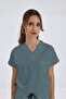 Unisex Goblin Blue Surgical Jersey - Lycra Single Top, Scruble Flex - 2