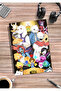 Undertale Frisk Sans Anime Spiral Notebook A5 (50 Sheets)