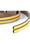 10X2=20 Meters Wick Cold Insulation Door Window Tape - Adhesive, Brown Model - 4