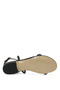 صندل نسائي مسطح باللون الأسود من Selgen 2pr - 7