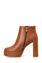 Sariela 3Pr Tan Women's Heeled Boots - 3