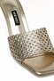 Orivaris Gold Women's Heeled Slippers - 7