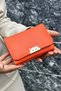Orange Wallet Women's Multi-Compartment Wallet - 4
