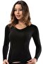 Erdem Black V-Neck T-Shirt 2332