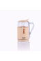 Elite Edison Electric Kettle, Glass, 1.5 Liter, 2200 Watt - Beige