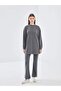 Lcw Modest Gray Elastic Waist Spanish Leg Women's Sweatpants