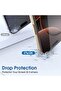 (2 زجاج + 2 عدسة) 2 واقي شاشة متوافق مع هاتف iPhone 16 Pro Max و2 واقي عدسة الكاميرا - 5